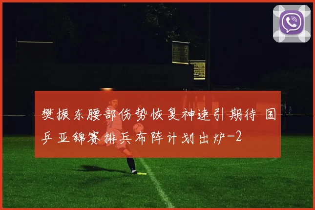 樊振东腰部伤势恢复神速引期待 国乒亚锦赛排兵布阵计划出炉
